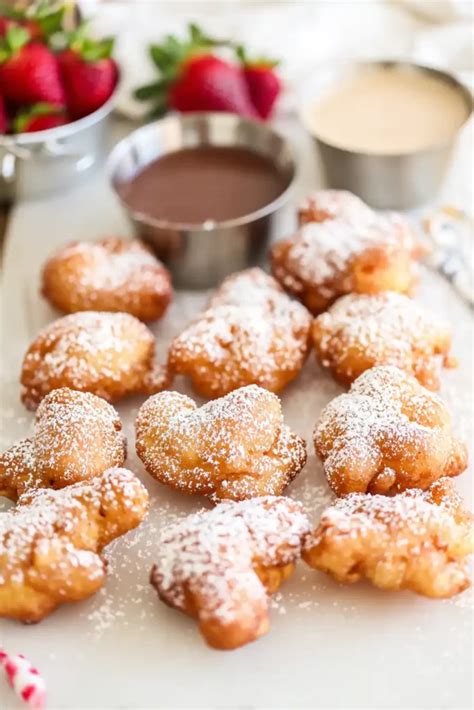 funnel cake bites recipe easy fair treat  home abbysrecipescom
