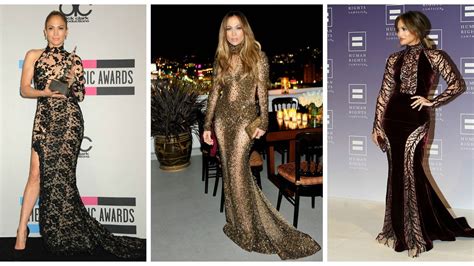 Jennifer Lopez's Sexiest Sheer Red Carpet Dresses | Glamour