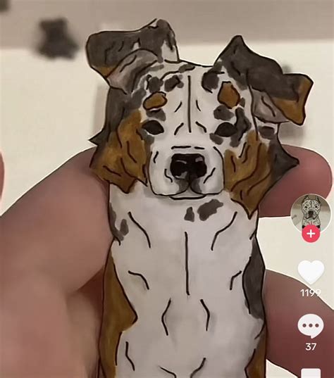 Pin by ♡Dania♡ on {perritos}♡ | Paper dogs, Paper animals, Cat paw drawing