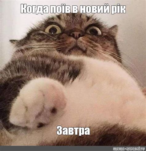 Мем: "Когда поїв в новий рік Завтра" - Все шаблоны - Meme-arsenal.com