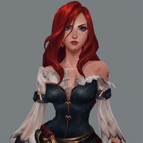 Miss fortune fanart annie kwon – Artofit