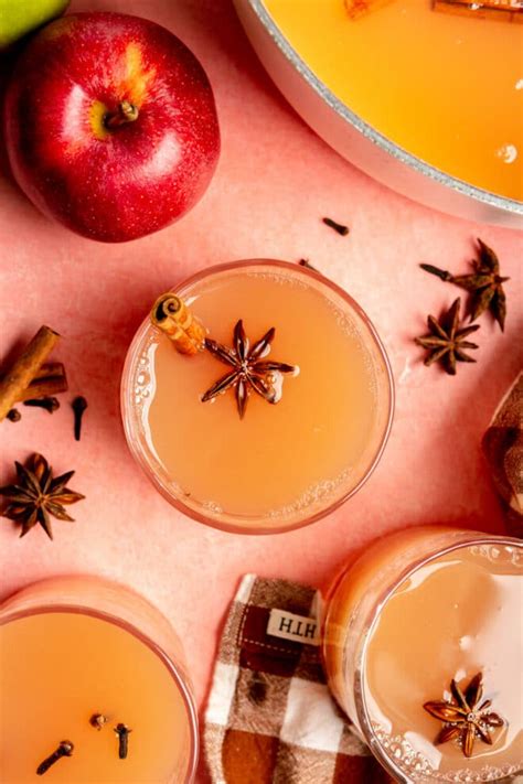 Hot Spiced Apple Cider Recipe - Fed & Fit