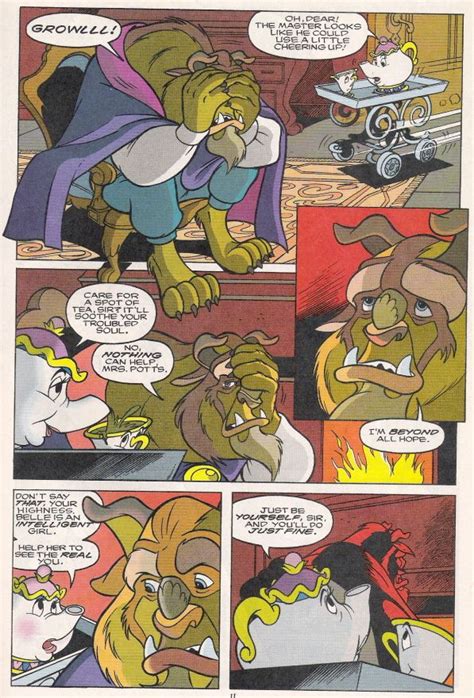 Disney beauty and the beast, Beauty and the beast comic, Cartoons comics