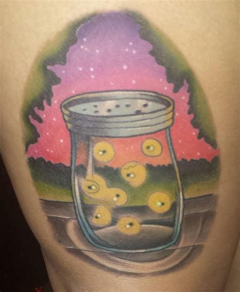 fireflies tattoo 6