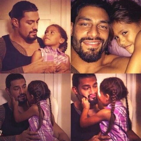 Joe Anoa'i aka Roman Reigns with daughter Jojo | Roman reigns family ...