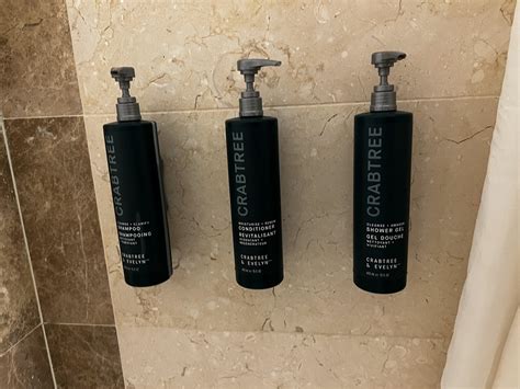 Crabtree and Evelyn Shampoo : r/Hilton