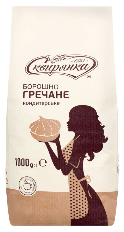 Мука гречневая кондитерская Сквирянка м/у 1кг Сквирянка(4820006010577 ...