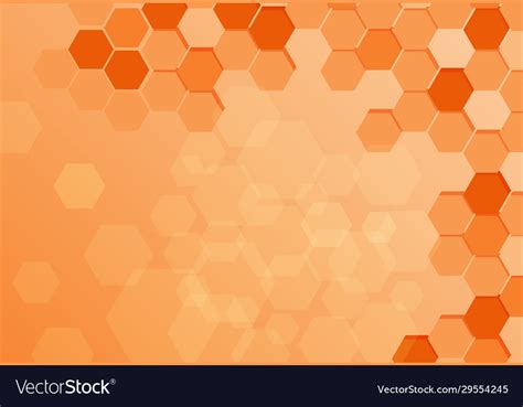 Background design with abstract patterns in orange