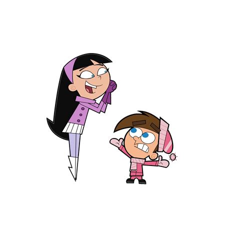 Timmy and Trixie with their winterwears by dhvipersrt10 on DeviantArt