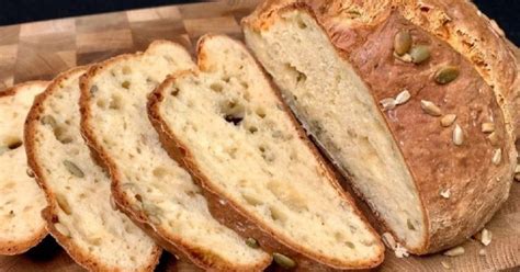 Творожный хлеб с семечками в духовке - Со Вкусом