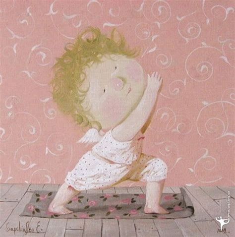 Йога для ангелов (Гапчинская) | Yoga art, Painting, Fun illustration