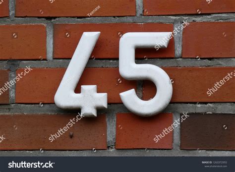 number  wall stock photo  shutterstock