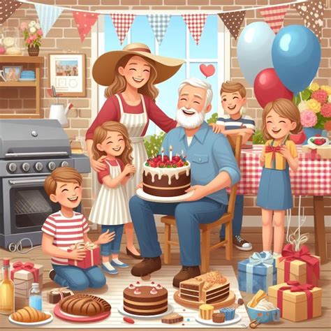 Premium Vector | Family illustration