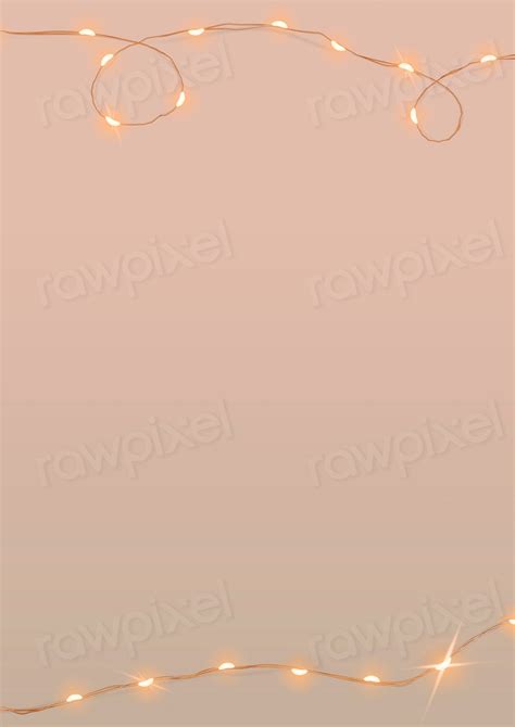 Aesthetic fairy lights background | Premium Photo - rawpixel