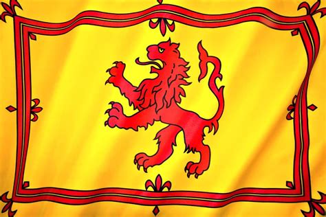 The Lion Rampant - Scotlands' Unofficial Flag