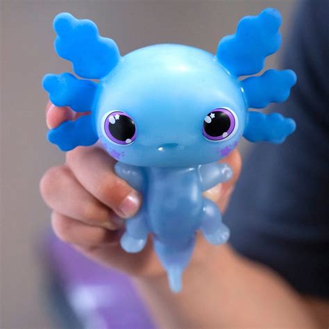 AniMagic Let's Glo Axolotl blau | Smyths Toys Österreich