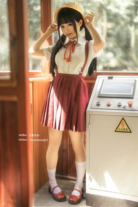 蠢沫沫 - NO.198 红火车 [16P-100MB] | chunmomo