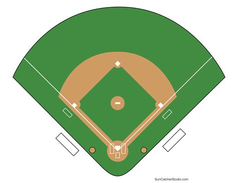 printable baseball field diagram softball diamond templates