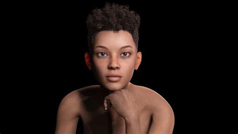 3D model Raven Steele -Warrior Queen of the Frontlin VR / AR / low-poly