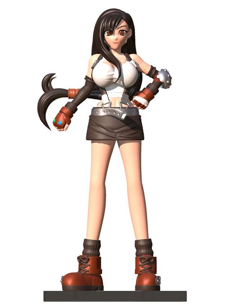 Archivo STL tifa lockhart statue・Plan imprimible en 3D para descargar・Cults