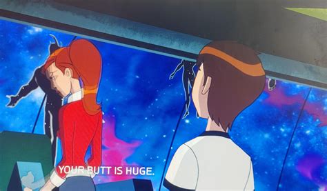 Young Ben telling Gwen "Your butt is huge" hits differently 10 years