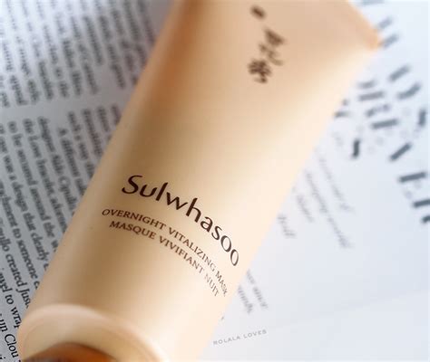 Sulwhasoo Overnight Vitalizing Mask | rolala loves