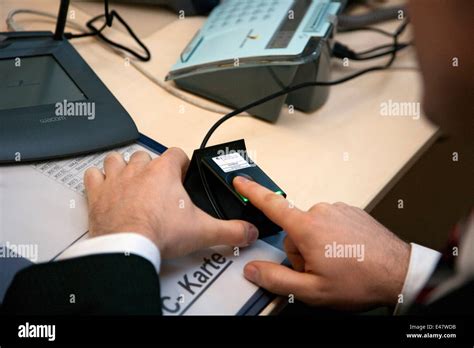 Neue ID-Karte Stockfotografie - Alamy