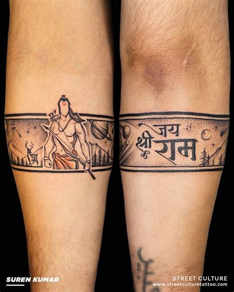simple shree ram tattoo design ideas collections  hand
