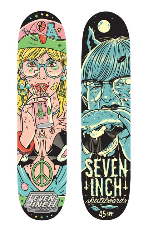 40 Creative Skateboard Deck Designs | Inspirationfeed