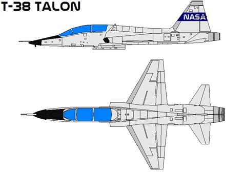 Northrop T-38 Talon by bagera3005 on DeviantArt