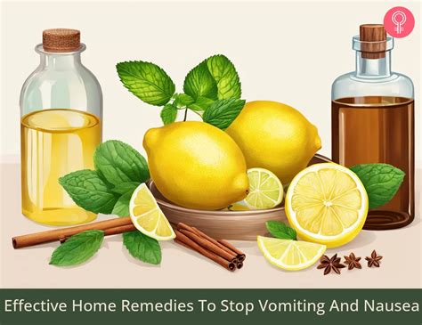 13 Effective Home Remedies To Stop Vomiting And Nausea