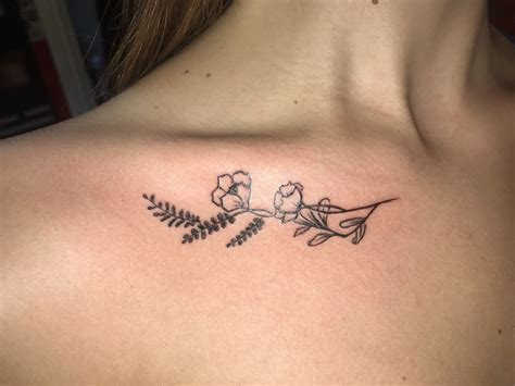 Tattoo Collarbone Ideas - Printable Calendars AT A GLANCE