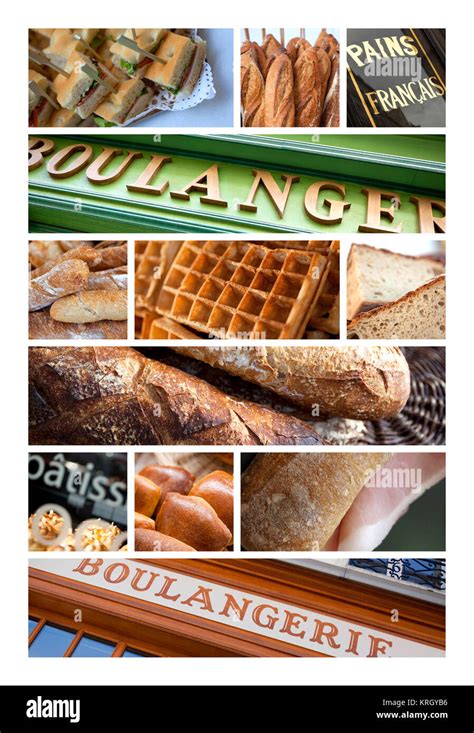 French bakery and pastry shop Stock Photo - Alamy