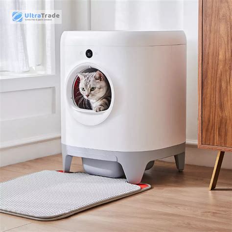 Умный кошачий туалет Xiaomi Petkit Smart Automatic Cat Toilet White ...