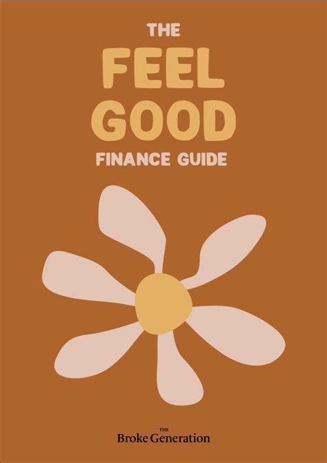feel good finance guide budgeting workbook  broke generation