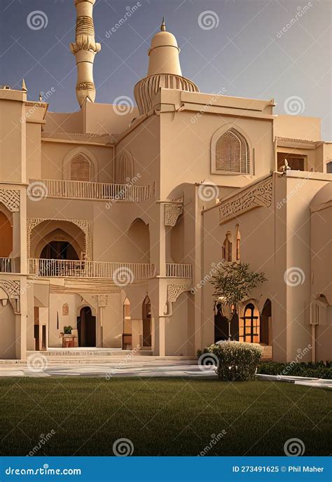 Fictional Mansion In Ad Dammam, Ash Sharq?yah, Saudi Arabia. Royalty ...