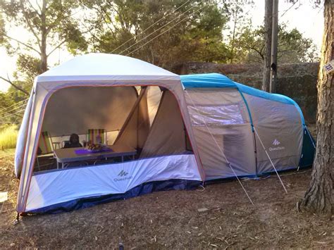 Camping Mais: Barraca Quechua Arpenaz Family 4.1 e Gazebo Fresh 3x3 Quechua