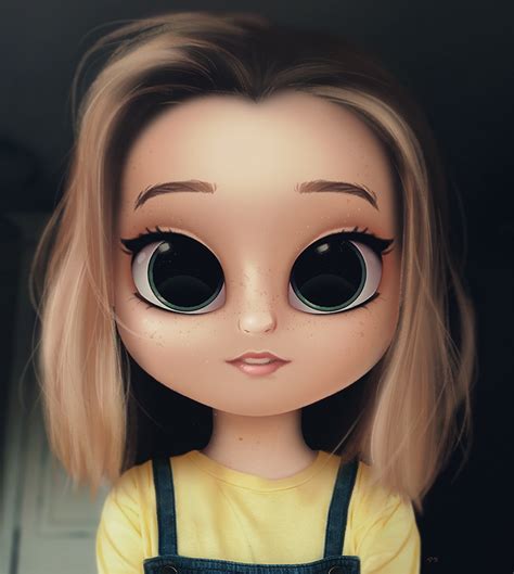 cartoon portrait digital art digital drawing digital painting