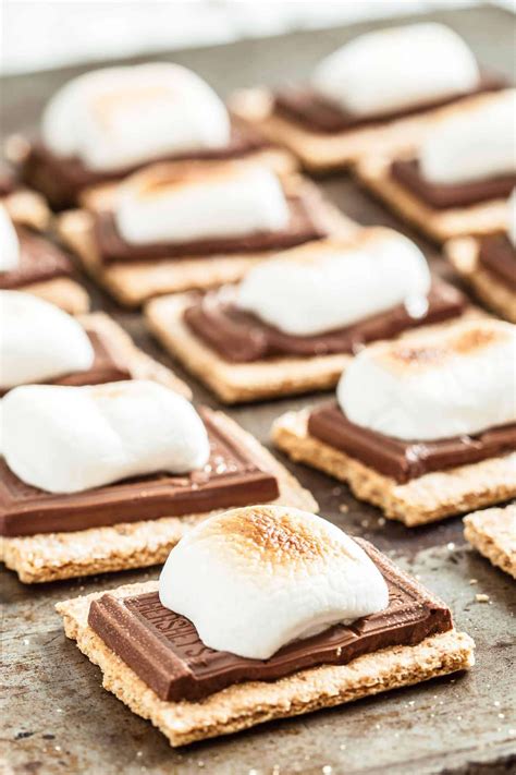 how to cook s'mores in the oven