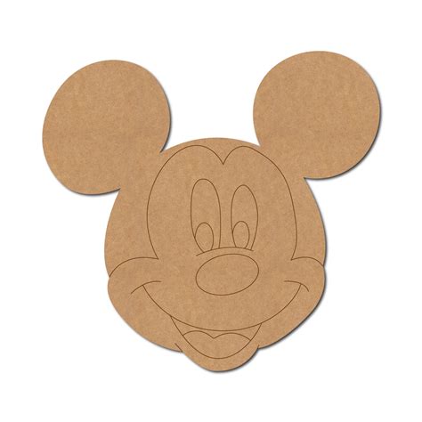 Mickey Head Cutout For Fondant