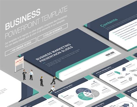 [PPT] Business Powerpoint Template on Behance