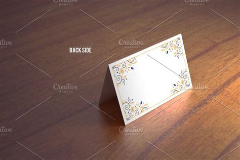 Wedding Place Card Template | Wedding place card templates, Wedding ...