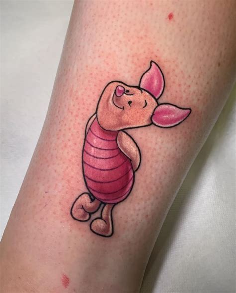 Rate This Pig Tattoo 1 to 100 | Piglet tattoo, Pig tattoo, Disney tattoos