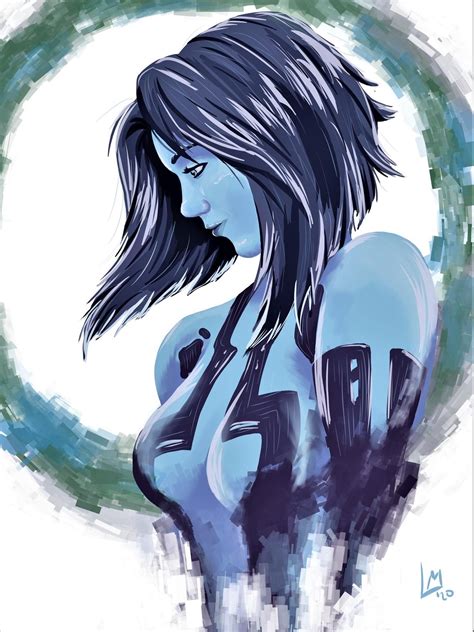 Halo Cortana Drawing