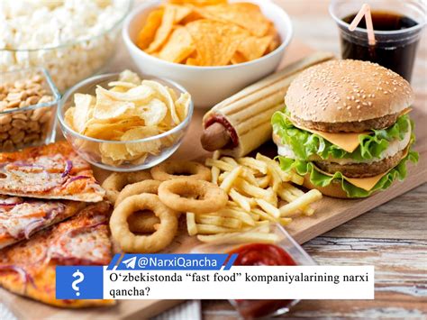 Oʻzbekistonda “fast food” kompaniyalarining narxi qancha? ⋆ WWW.MALUMOT ...