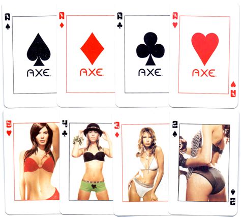 Axe Deodorant — Axe Deodorant Playing Cards by Zecat, Argentina — The ...