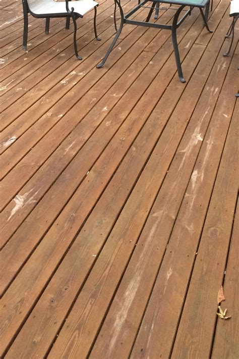 White Residue on Stained Pine Deck – Deck Stain Questions and Answers