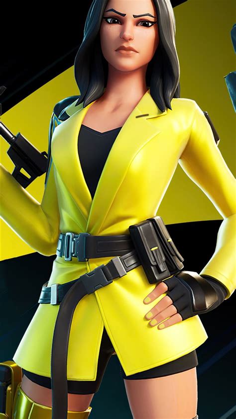 yellow jacket fortnite 2020 iPhone 8 Wallpapers Free Download