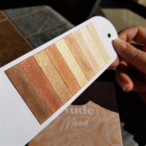 Colourpop Nude Mood Palette Swatches