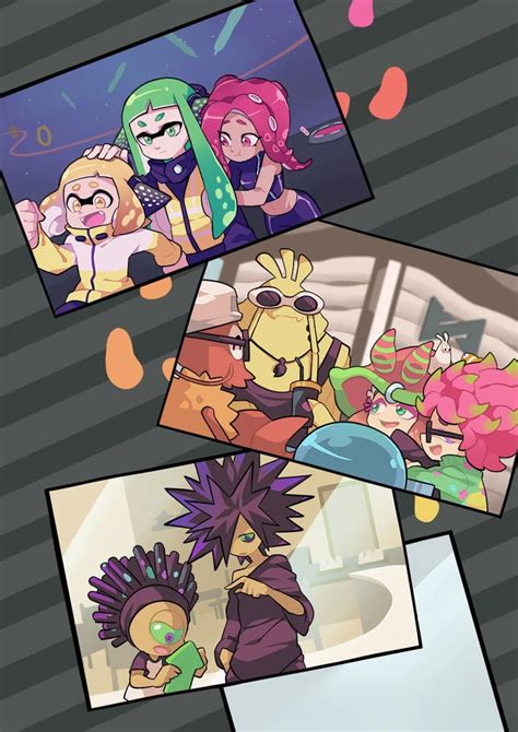 IKATAKO YURI - Elite Octoling time (page 1) | Splatoon | Splatoon, Splatoon comics, Fan art